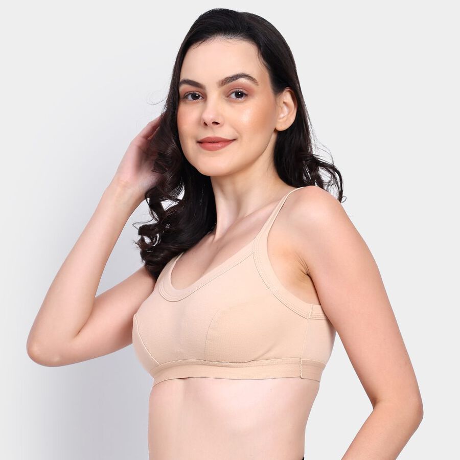 Ladies' Non-Padded Bra, Beige, large image number null